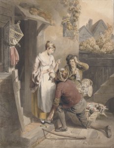 Inattention, 1808 by Thomas Heaphy